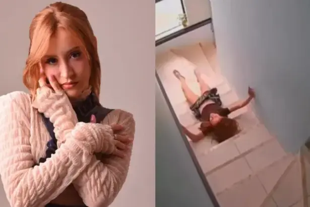 Influencer cai de escada e recebe diagnóstico trágico; veja imagens