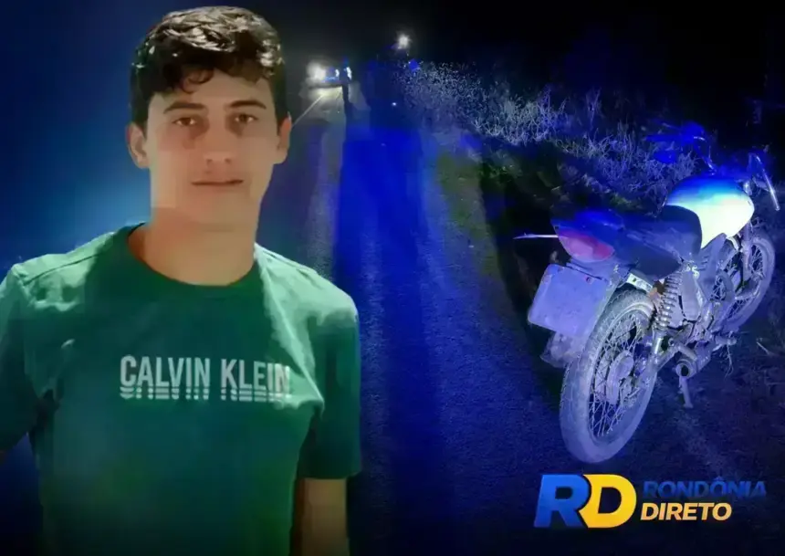 Jovem de 19 anos morre após queda de motocicleta na RO-494, em Primavera de Rondônia