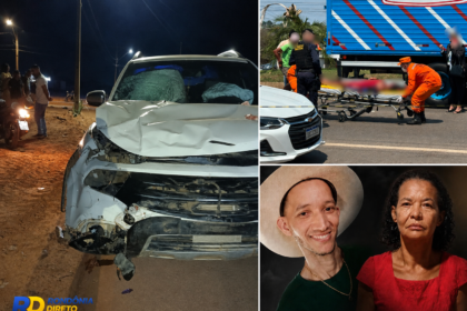 Tragédia: tia e sobrinho morrem após acidentes em Jaru; mulher faleceu em Porto Velho