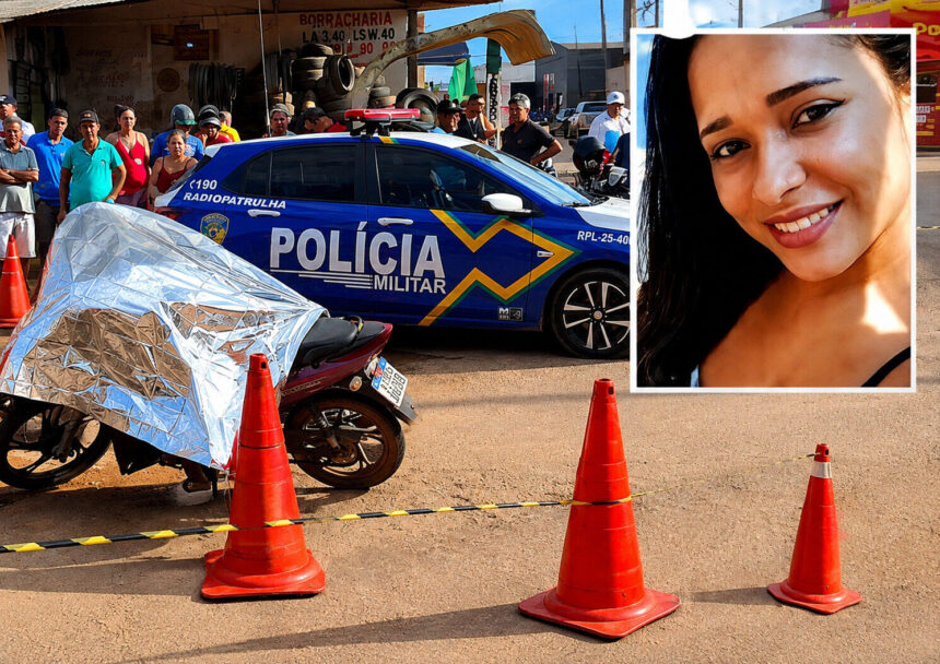 Registros em vídeo revelam que condutora sofreu impacto de veículo antes de falecer no bairro JK