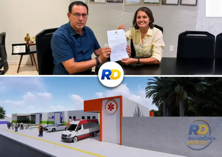 Prefeito Aldo Júlio assina ordem de serviço e dá início à construção do SAMU em Rolim de Moura