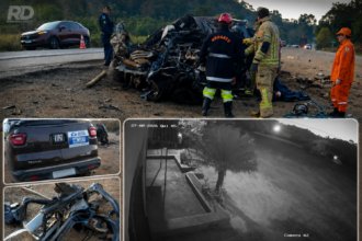 PRF confirma cinco mortos em colisão entre veículo da Saúde e carreta na BR-364, em Rondônia