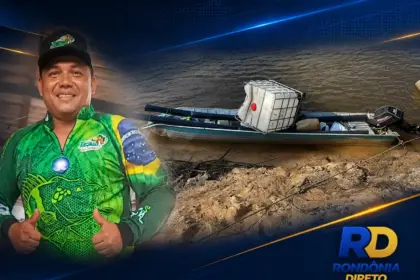 Identificado: piloteiro desaparece no rio Guaporé após barco atingir balsa em Pimenteiras do Oeste