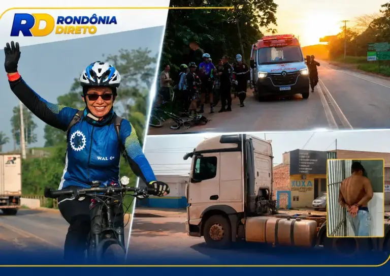 Motorista é preso pelo BOPE após atropelamento que matou ciclista na BR-319, em Porto Velho