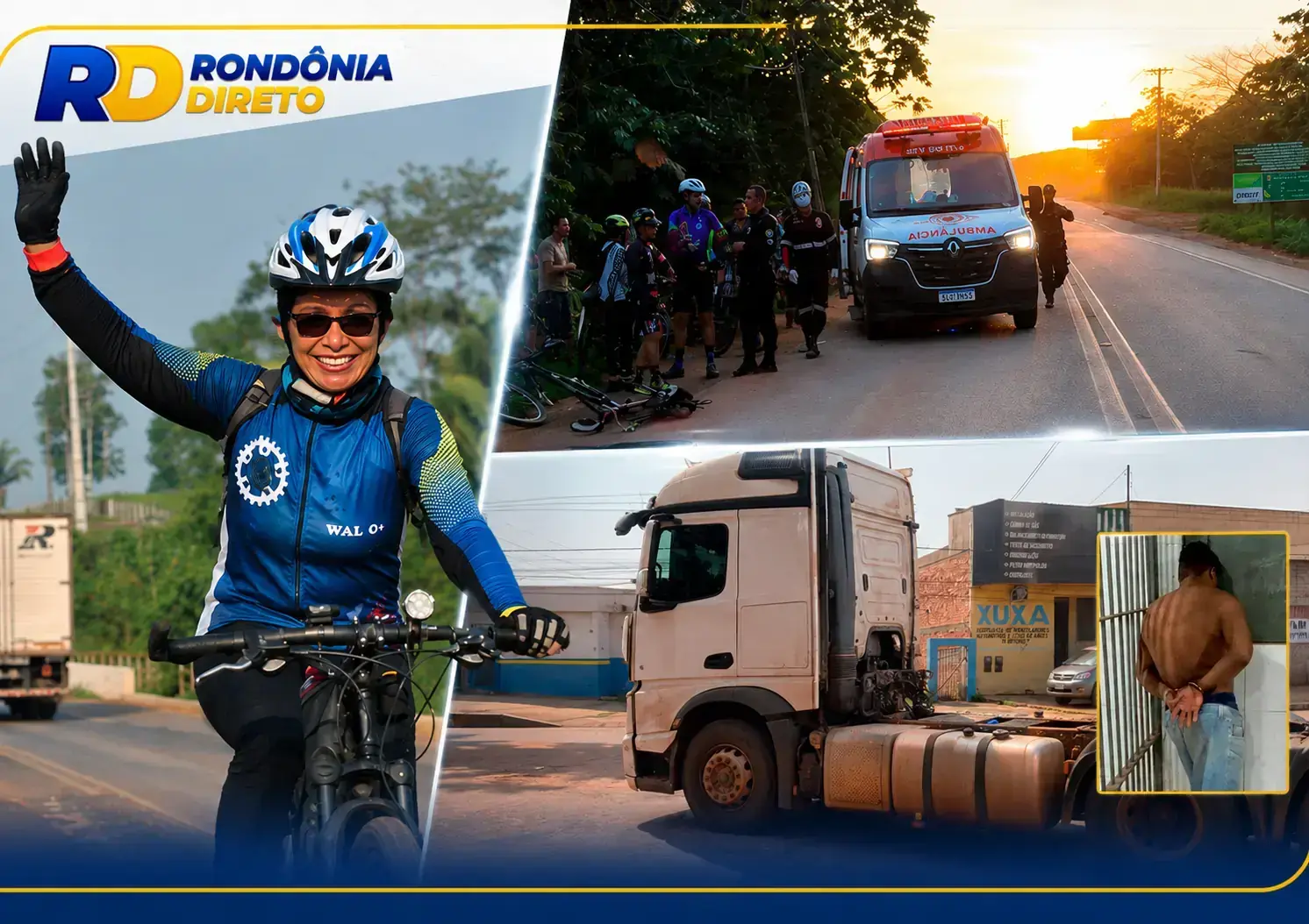 Motorista é preso pelo BOPE após atropelamento que matou ciclista na BR-319, em Porto Velho