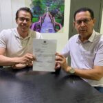 Aldo Júlio assina ordem de serviço para reforma e ampliação do refeitório da Escola Altenir Tavares