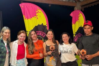 Advogadas vencem competição feminina de pesca no Rio Guaporé com pirarara de 1,27 metro