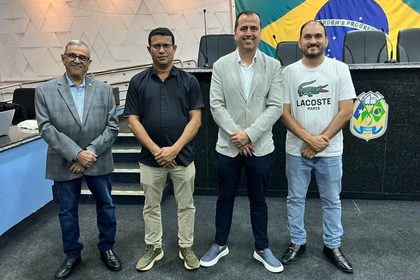 Presidente do Rolim de Moura e Secretário de Esportes de Alta Floresta participam de workshop da FFER e CBF em Ji-Paraná