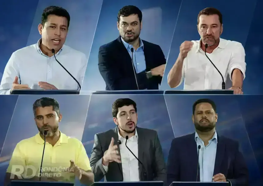 Eleições 2026: primeiro debate reúne seis candidatos e tem embates em Rondônia; acompanhe o que disseram