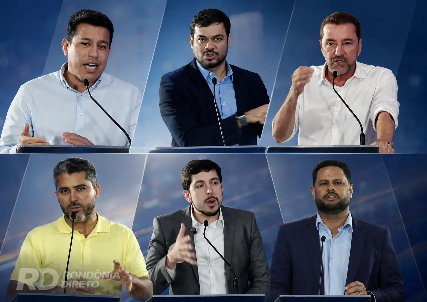 Eleições 2026: primeiro debate reúne seis candidatos e tem embates em Rondônia; acompanhe o que disseram