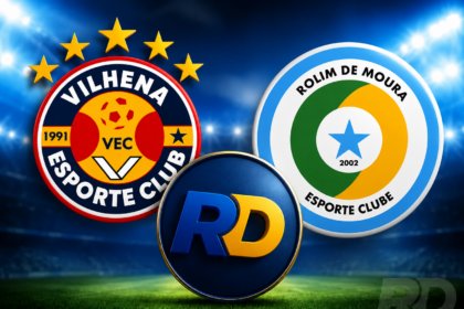 Rolim de Moura e Vilhena decidem título da Série B neste sábado no Biancão; Rolim venceu o primeiro jogo por 5 a 1