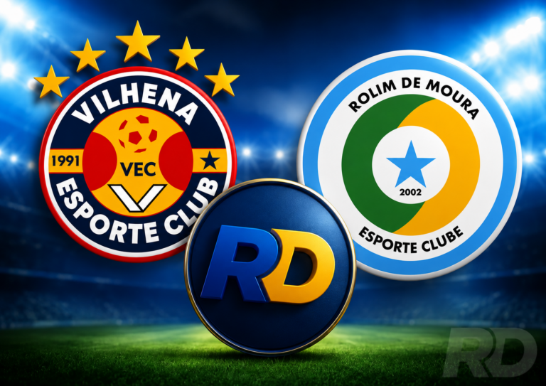 Rolim de Moura e Vilhena decidem título da Série B neste sábado no Biancão; Rolim venceu o primeiro jogo por 5 a 1