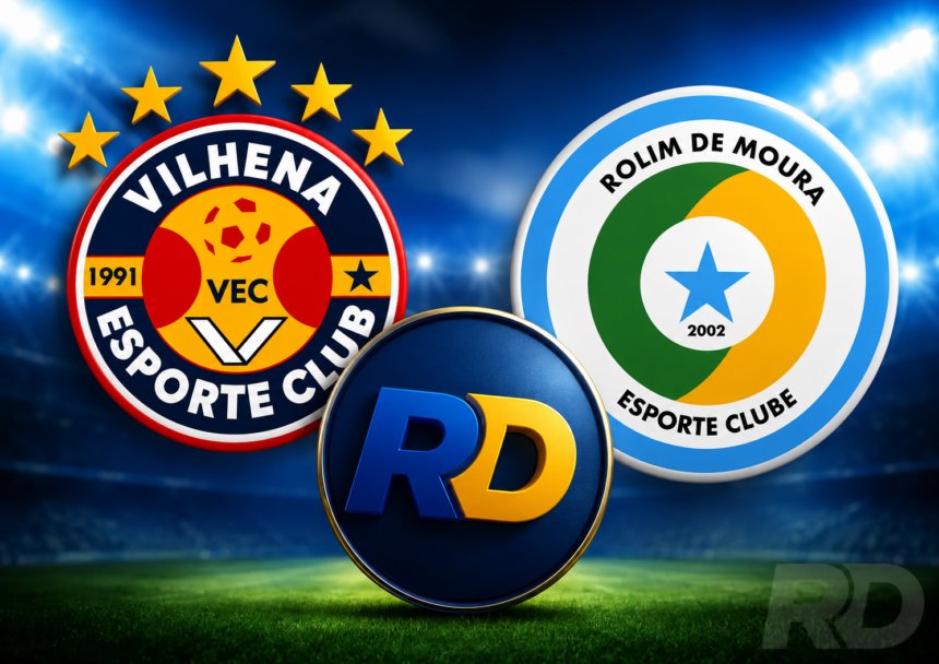 Rolim de Moura e Vilhena decidem título da Série B neste sábado no Biancão; Rolim venceu o primeiro jogo por 5 a 1
