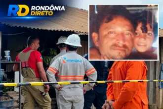 Raio mata pai e filha dentro de casa durante tempestade em Porto Velho