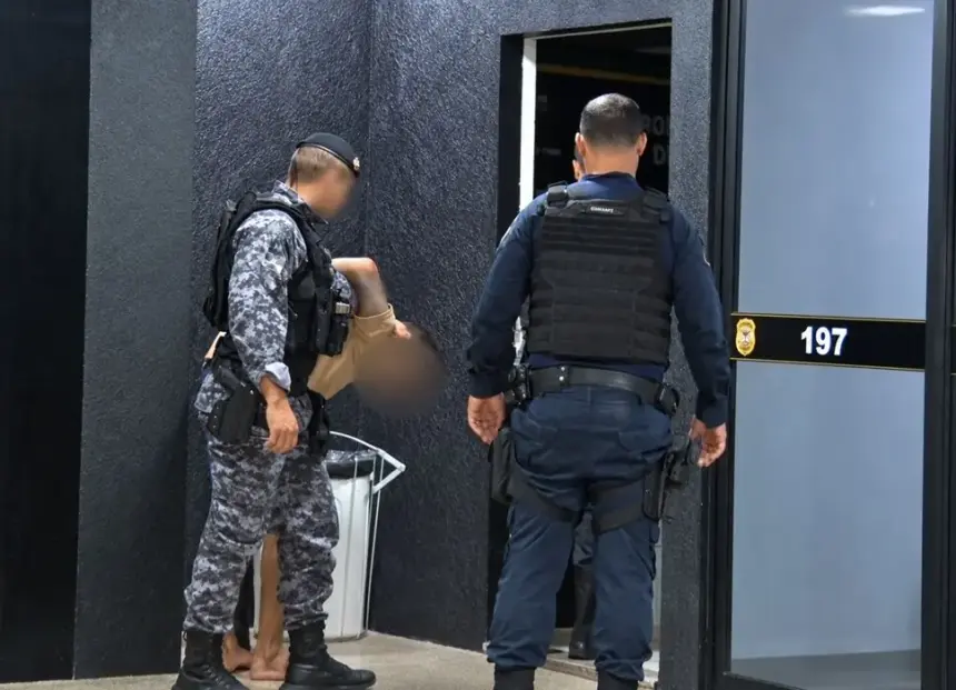 Filho que bateu na própria mãe é preso pela PATAMO em Cacoal