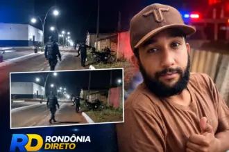 Homem morre após ser atropelado por motocicleta enquanto caminhava com a esposa em São Francisco do Guaporé