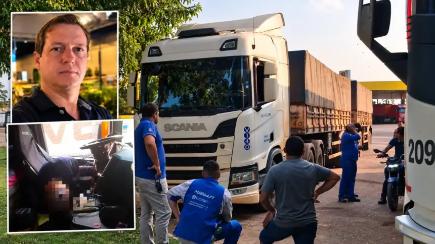 Motorista de Vilhena é encontrado morto dentro de carreta em Candeias do Jamari