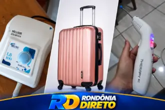 Enfermeira perde mala com equipamentos de trabalho em Rolim de Moura e pede ajuda para localizar