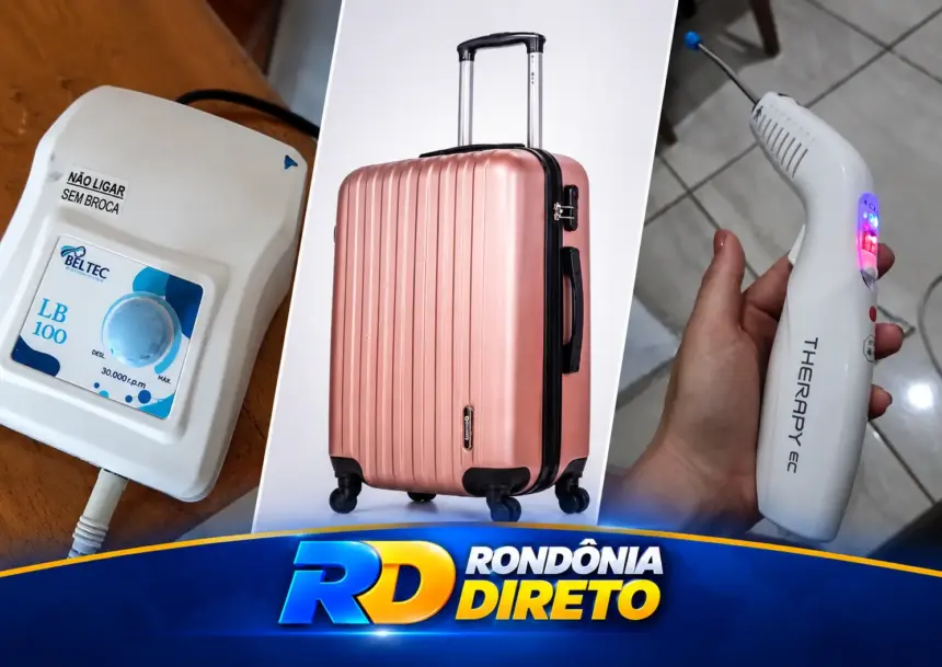 Enfermeira perde mala com equipamentos de trabalho em Rolim de Moura e pede ajuda para localizar
