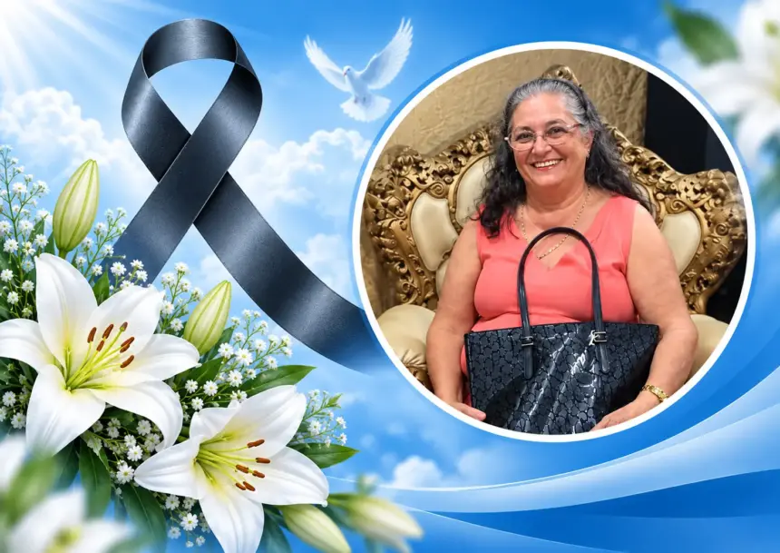 Nota de pesar da Funerária Pax São José: sepultamento de Marly Fernandes de Souza será nesta quinta-feira em Rolim de Moura