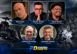 Identificados – Corpos de Rick e outras quatro vítimas de queda de helicóptero são resgatados em SC