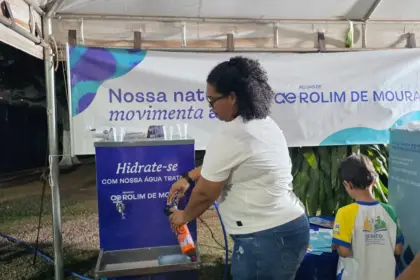Águas de Rolim de Moura oferece ponto de hidratação e atividades infantis durante desfile de 7 de Setembro
