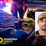 Motociclista morre após colisão frontal com caminhonete em Ouro Preto do Oeste