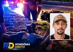 Motociclista morre após colisão frontal com caminhonete em Ouro Preto do Oeste