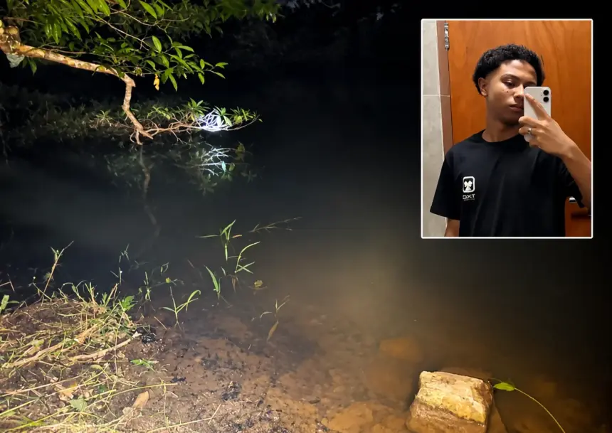 Corpo de Eduardo Borges da Cruz, de 18 anos, é encontrado após afogamento em Alta Floresta D’Oeste