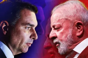 AtlasIntel/Bloomberg: Flávio Bolsonaro tem 46,4% e Lula 46,2% em cenário de segundo turno