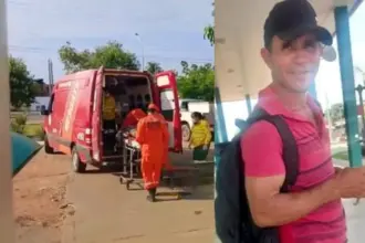 Trabalhador de 58 anos morre após cair de árvore e bater a cabeça em meio-fio em Cerejeiras