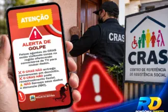 Golpe continua em Rolim de Moura: falsos agentes usam nome do CRAS para pedir reconhecimento facial e acesso ao Gov.br
