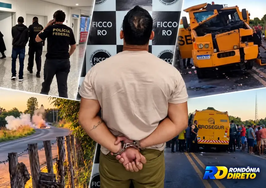 Suspeito de envolvimento em assalto a carro-forte no Maranhão é preso em Rondônia