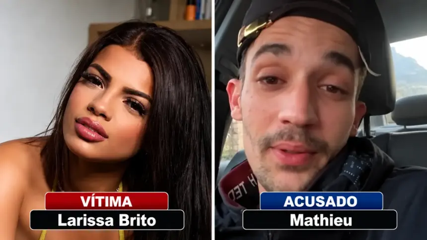 Francês preso com corpo de modelo brasileira no carro nega ter cometido o crime