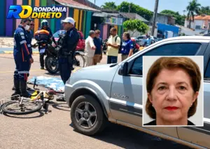 Atualização – Idosa de 69 anos morre após ser atingida por caminhão em Porto Velho