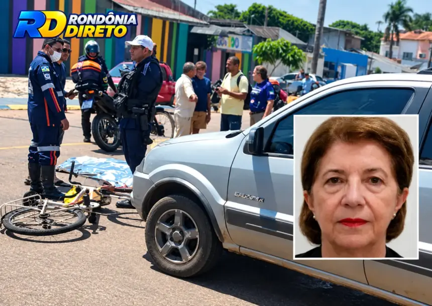 Atualização – Idosa de 69 anos morre após ser atingida por caminhão em Porto Velho