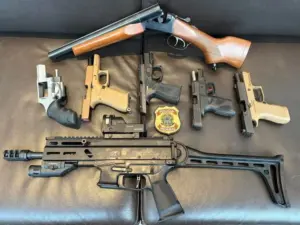 PF apreende sete armas registradas em nome de Mario Frias durante operação sobre filme “Dark Horse”