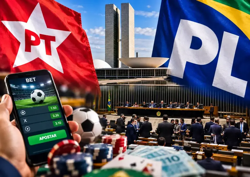 PT e PL apoiaram legalização e regulamentação das bets no Congresso