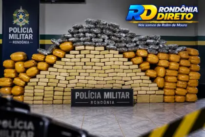 Policias Civil e Militar apreendem cerca de 245 kg de skunk na BR-429, em Seringueiras