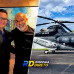 Helicóptero com Rick e Bruno Avelar teria sido localizado em SC, mas resgate ainda não ocorreu