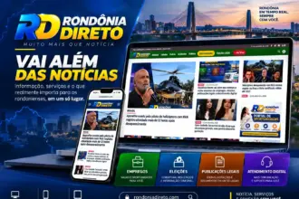 Rondônia Direto vai além das notícias e reúne sistemas de empregos, eleições, publicações legais e atendimento digital
