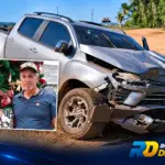 Casal de Cujubim morre após colisão entre carro e caminhonete na BR-364
