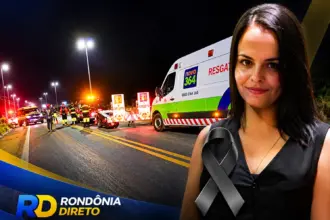 Jovem de 24 anos morre após colisão entre motoneta e carro na BR-364 em Pimenta Bueno