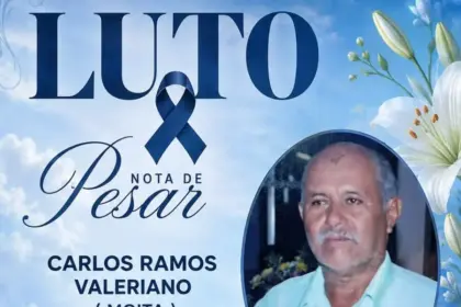 Funerária Pax São José lamenta falecimento de Carlos Ramos Valeriano, o “Moita”, em Rolim de Moura