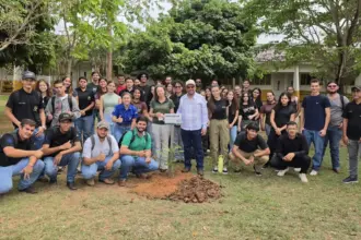 Dia da Árvore reúne estudantes, professores e servidores em ação ambiental em Rolim de Moura