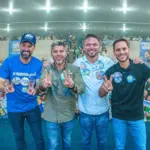 Nim Barroso e Jônatas França lançam campanhas em evento com mais de 3 mil pessoas em Ji-Paraná