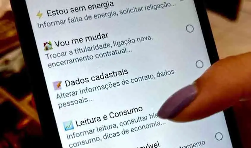 Atualização cadastral da conta de energia pode ser feita pelos canais digitais em Rondônia