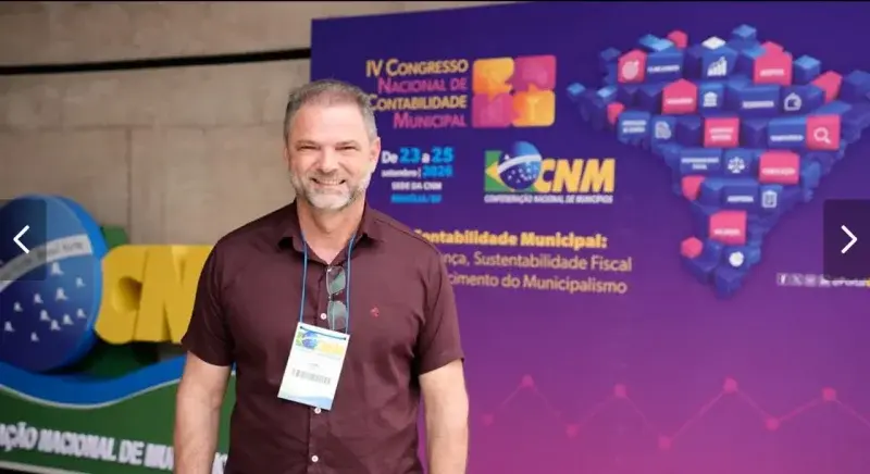 Contador de Rolim de Moura representa Rondônia em congresso nacional realizado em Brasília