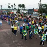 Desfile de 7 de Setembro reúne escolas, fanfarras e instituições em Rolim de Moura