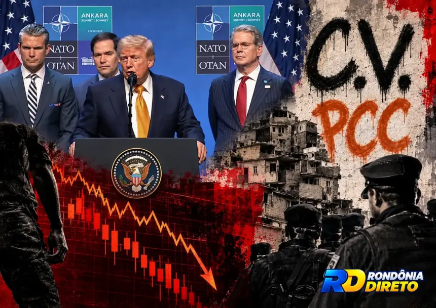 Trump amplia lista de organizações criminosas tratadas como terroristas pelos EUA; PCC e CV estão entre os alvos